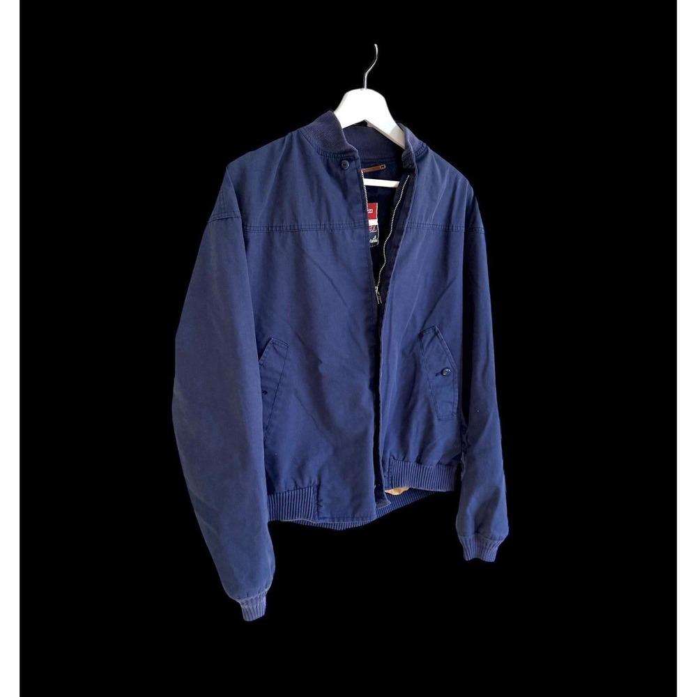 Vintage La Paz Catalina Men's Blue Full Zip Vented‎ Bomber Jacket Men's Sz 44